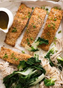 Keto Sesame Salmon